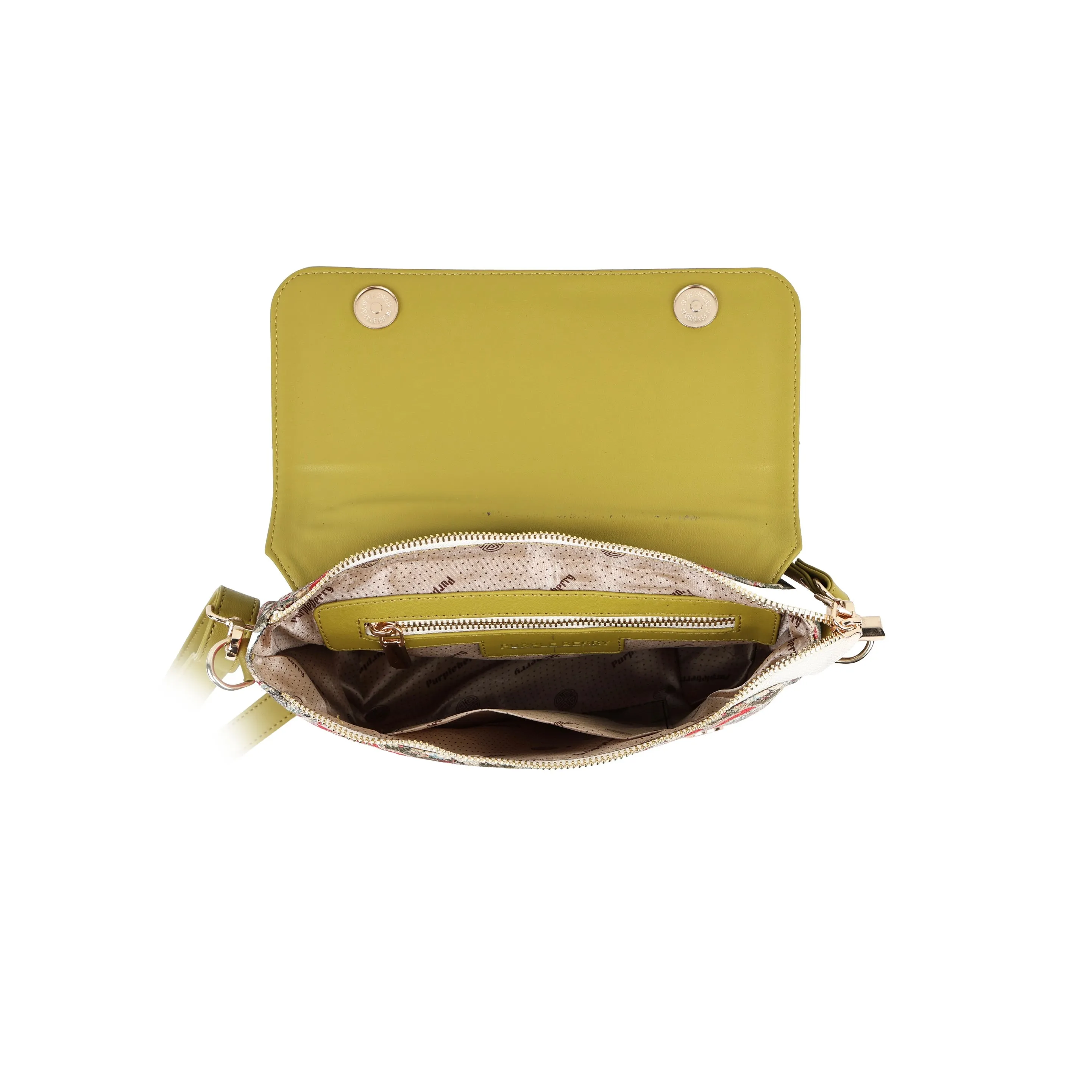 Canvas Sling Bag | Crossbody Bag - Light Green