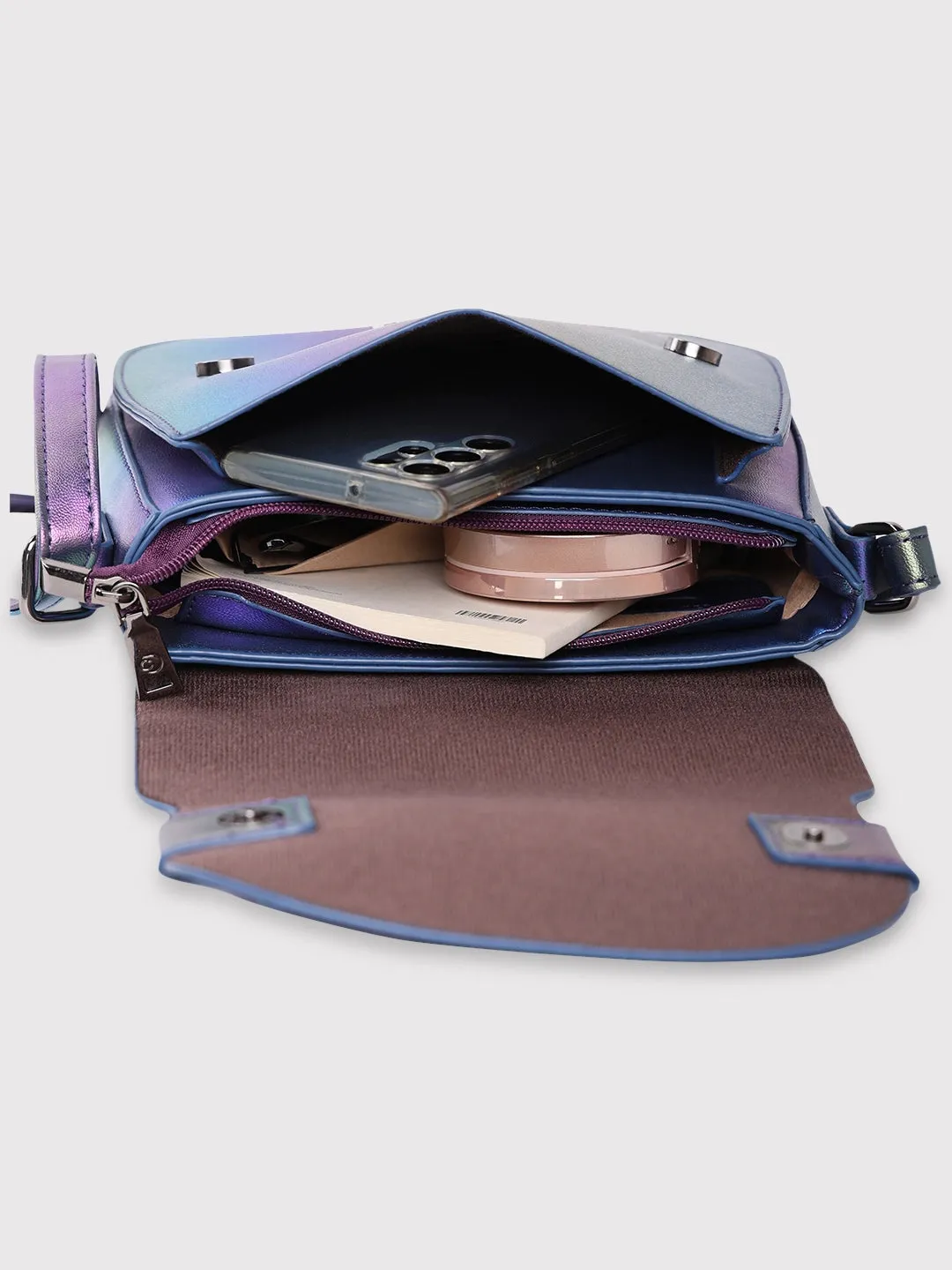 Caprese Theia Small Green Sling Bag