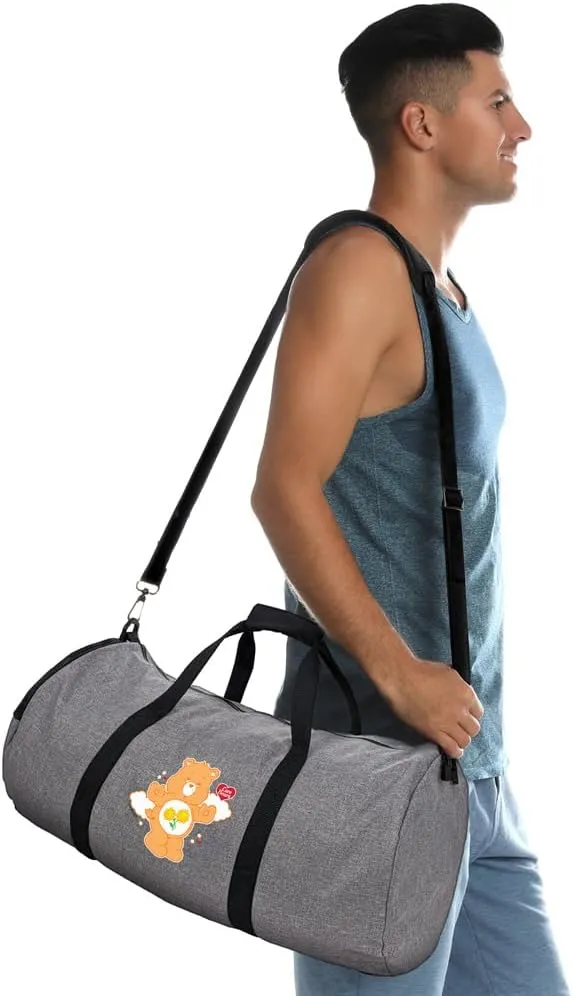 Care Bears Friendship Bear Clouds Lightweight Duffel Bag for Sports and Gym Packable for Travel