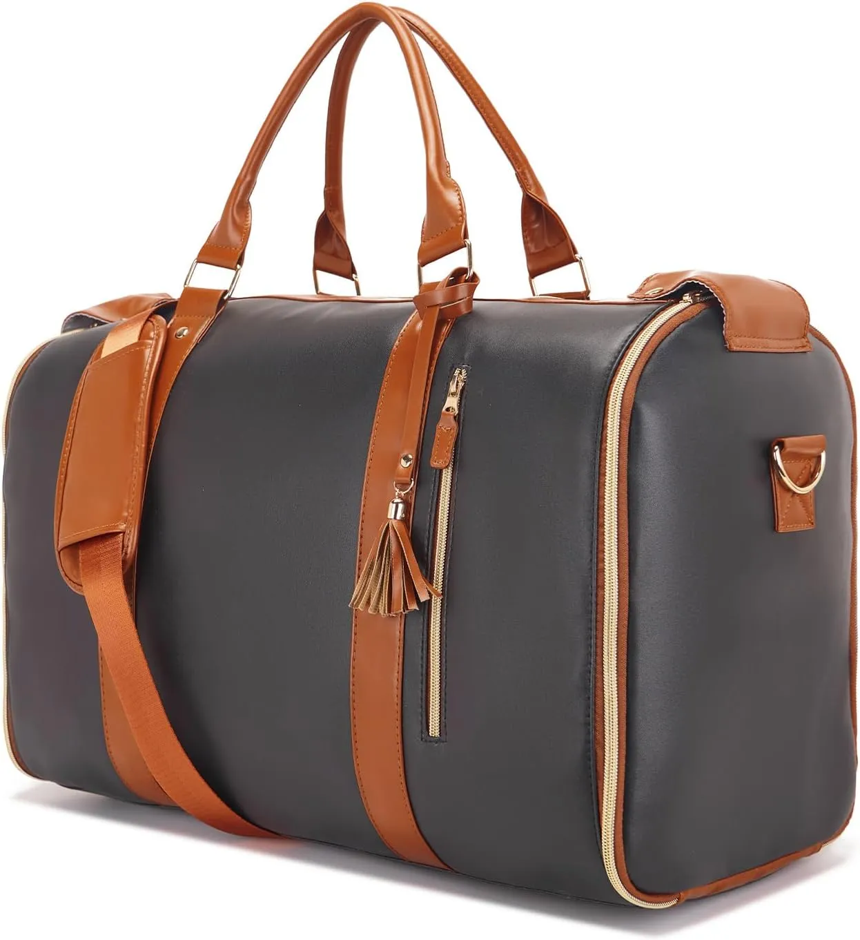 Carry on Garment Bag for Travel Convertible Garment Duffle Bags for Men Women with Shoe Compartment - 2 in 1 Hanging Travel Suitcase Suit