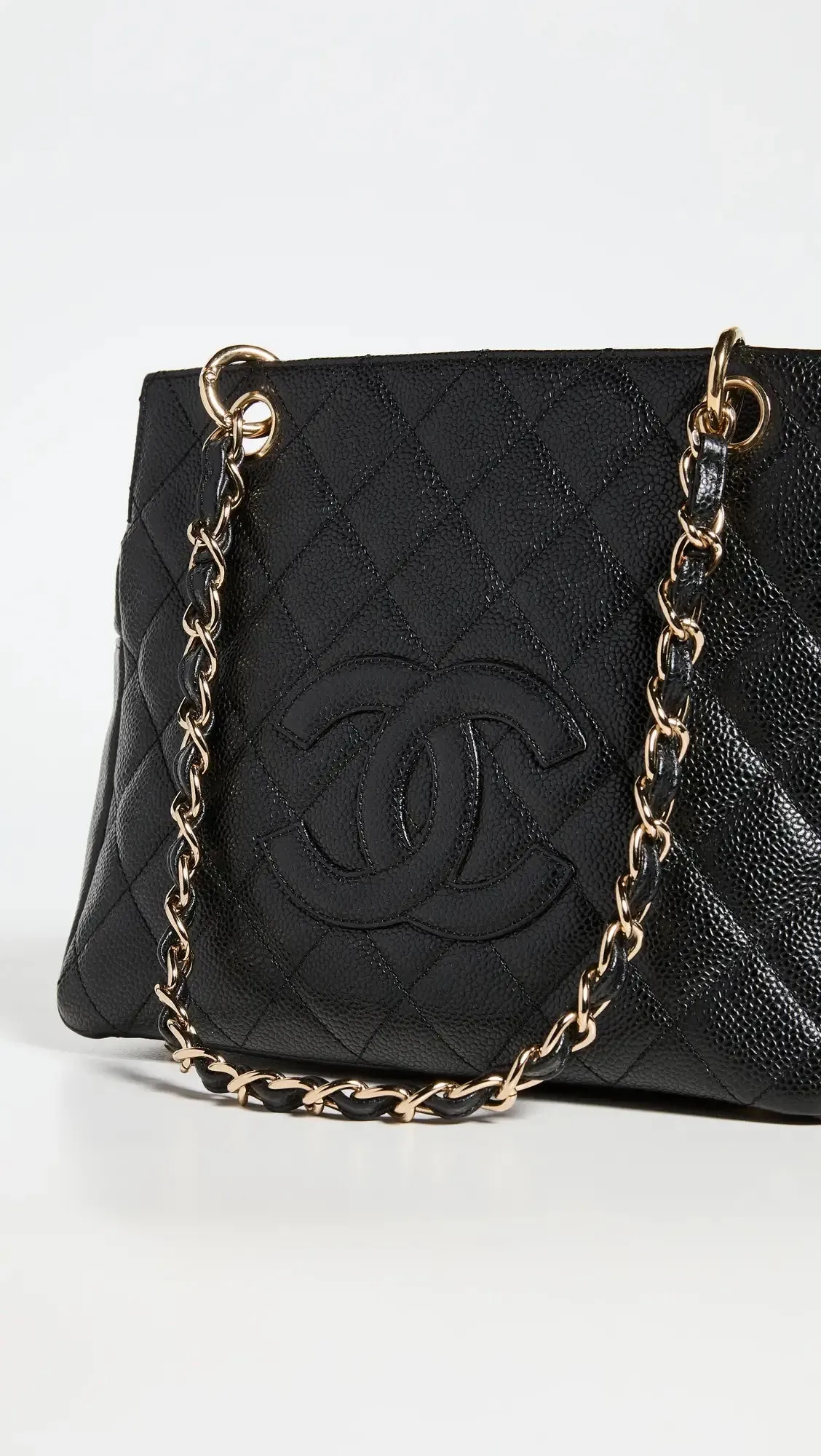 CHANEL QUILTED CAVIAR PETIT TIMELESS TOTE BAG