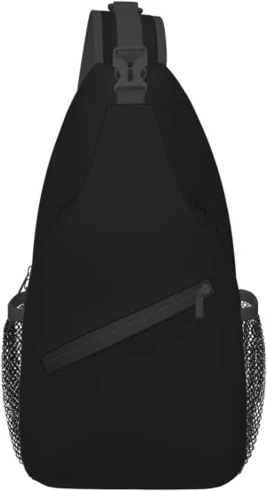 Chest Bag Fashion Casual Sports Daypack Travel Hiking Sling Bag for Women Men