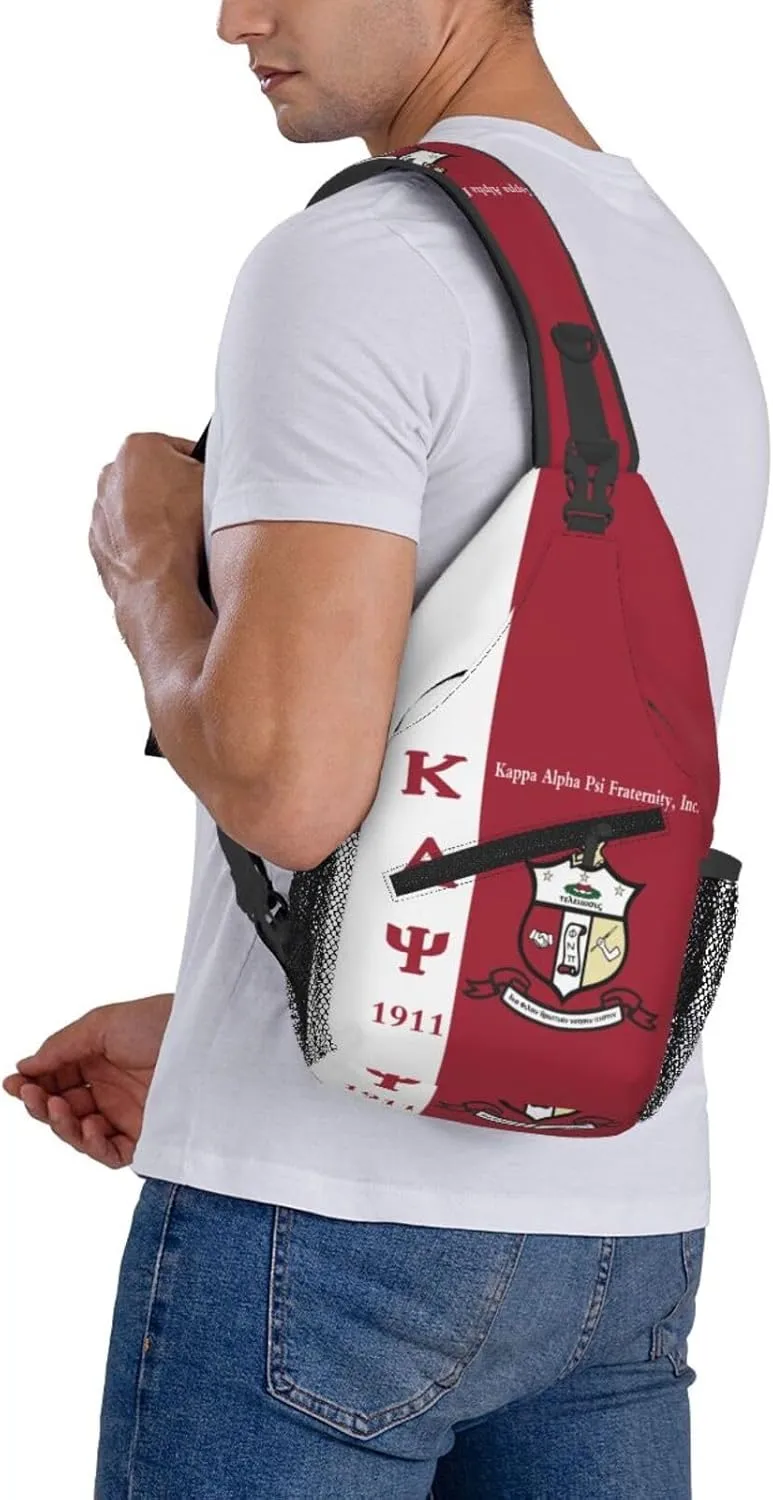 Chest Bag Fashion Casual Sports Daypack Travel Hiking Sling Bag for Women Men