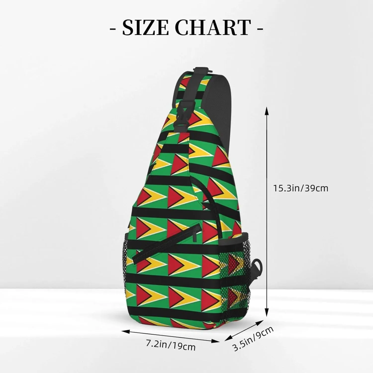 Chest Sling Bag Crossbody Shoulder Backpack Bag Gym Cycling Travel Hiking Daypack Cross Bag