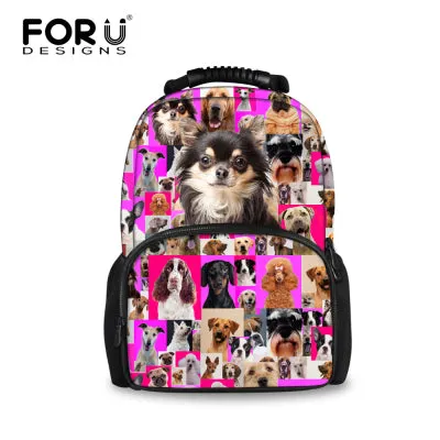 Children Animal Dog Bagpack