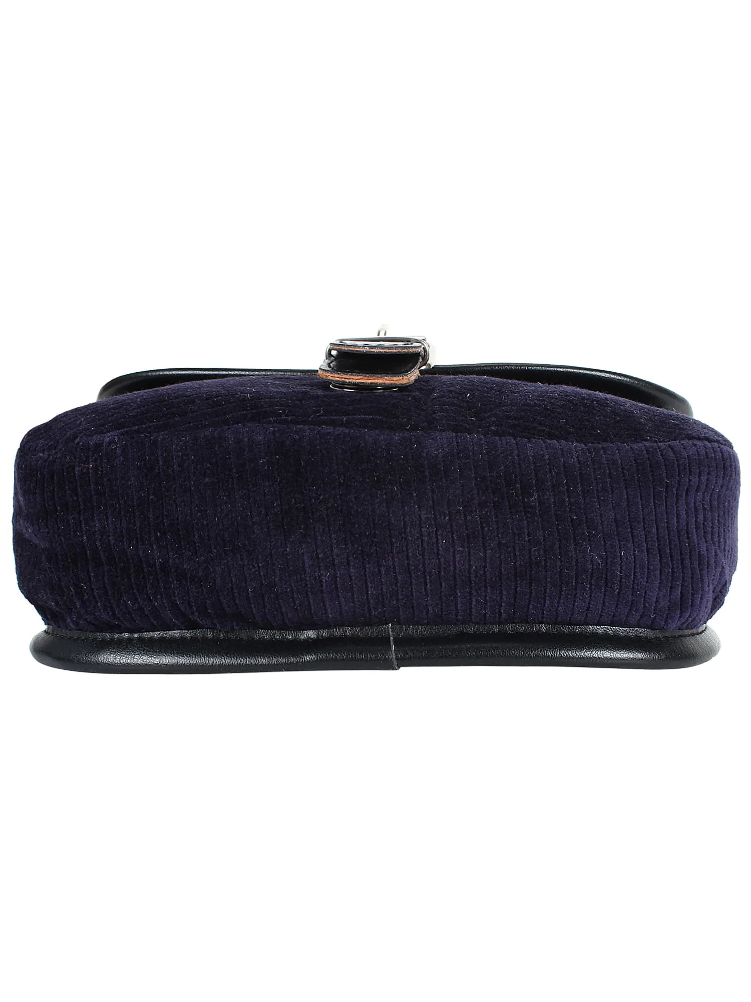 Classic Cotton & Leatherette Sling Bag