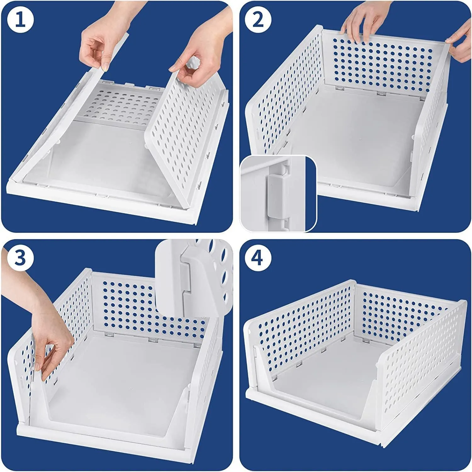 Clothes, Organizer Organizer Fully equipped Multi and Dual-purpose Drawer for for for Clothes Closet Drawer Stackable Cupboard Plastic Organizer Clothes 3 Organizer Layer Foldable Purpose Wardrobe