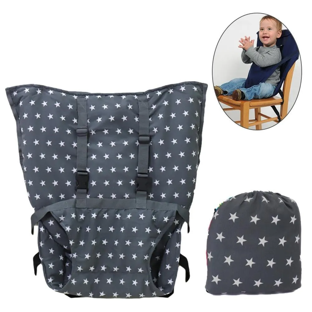 Color Baby High Chair Bag – Secure Infant Seat Sling for Travel