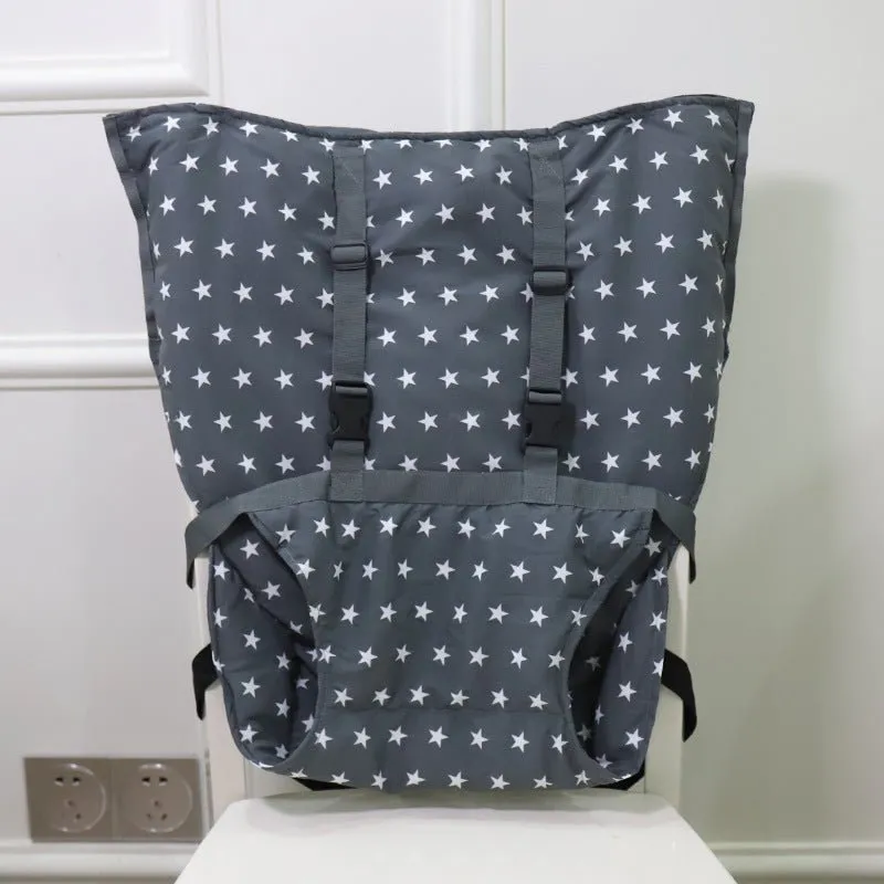 Color Baby High Chair Bag – Secure Infant Seat Sling for Travel