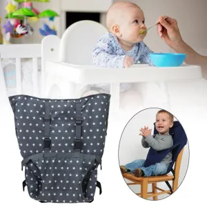 Color Baby High Chair Bag – Secure Infant Seat Sling for Travel