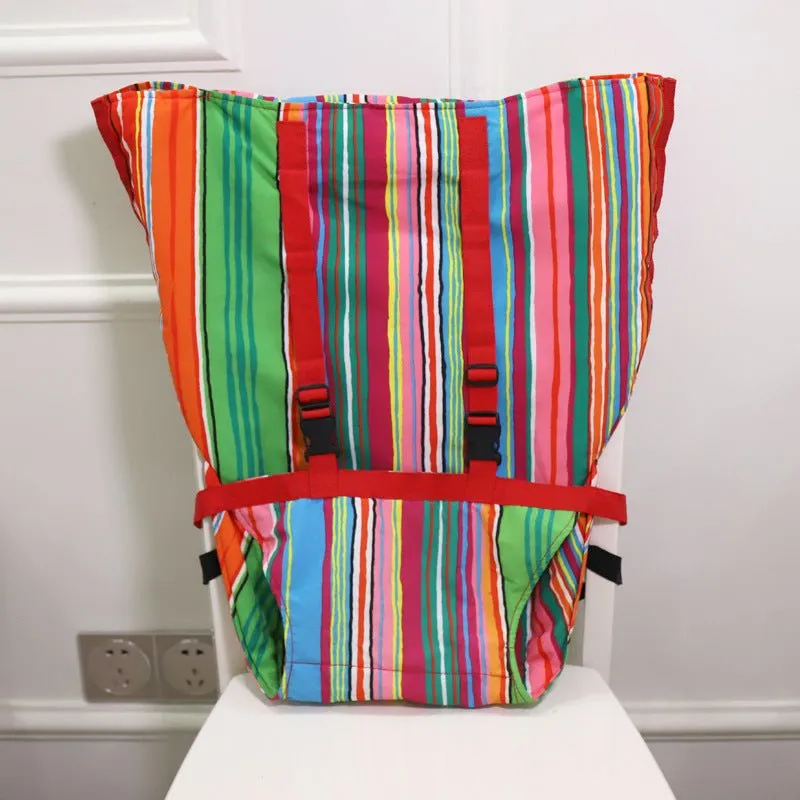 Color Baby High Chair Bag – Secure Infant Seat Sling for Travel