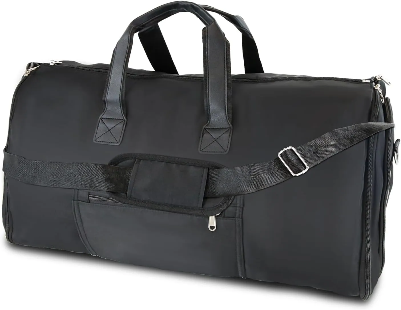 Convertible Garment Bag for Travel,Waterproof Duffel Bag for Men Women,Luggage Bag with Shoe Compartment,3 in 1 Hanging Suitcase Suit Travel Bags