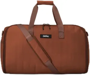 Convertible Garment Duffel Bag 45L – 2-in-1 Carry-On Suit Travel Bag with Wrinkle-Free Hanging Compartment, Shoe Pockets & Trolley Sleeve Weekender for Business Trips, Weddings & Getaways – Terracotta