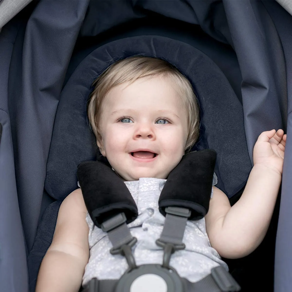 COOLBEBE Upgraded 3-in-1 Babybody Support for Newborn Infant Toddler - Extra Soft Car Seat Insert Cushion Pad, Perfect for Carseats, Strollers, Swings