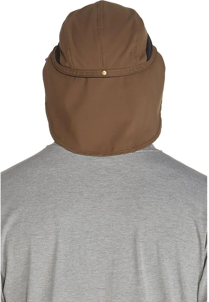 Coolibar UPF 50  Men's Caleb Convertible Fishing Cap - Sun Protective