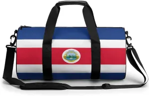 Costa Flag Novelty Large Duffel Bag Lightweight Gym Bag Travel Tote Bags