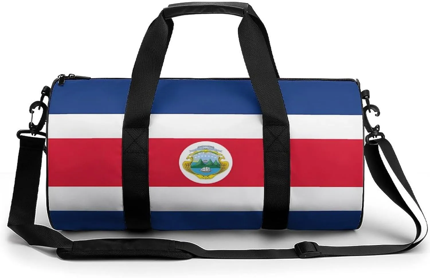 Costa Flag Novelty Large Duffel Bag Lightweight Gym Bag Travel Tote Bags