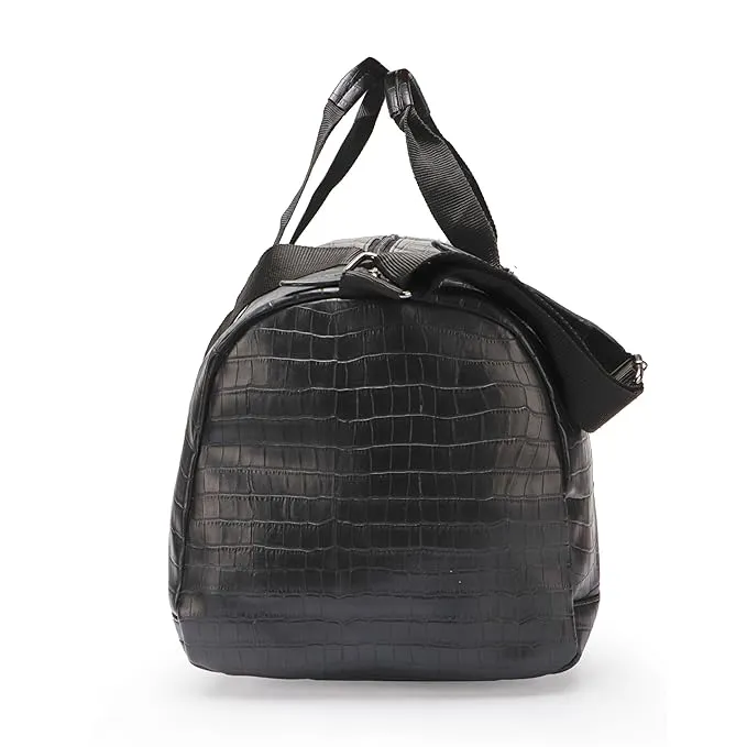 Cross Colorbar Croco Sirojiku Duffle Bag - Black