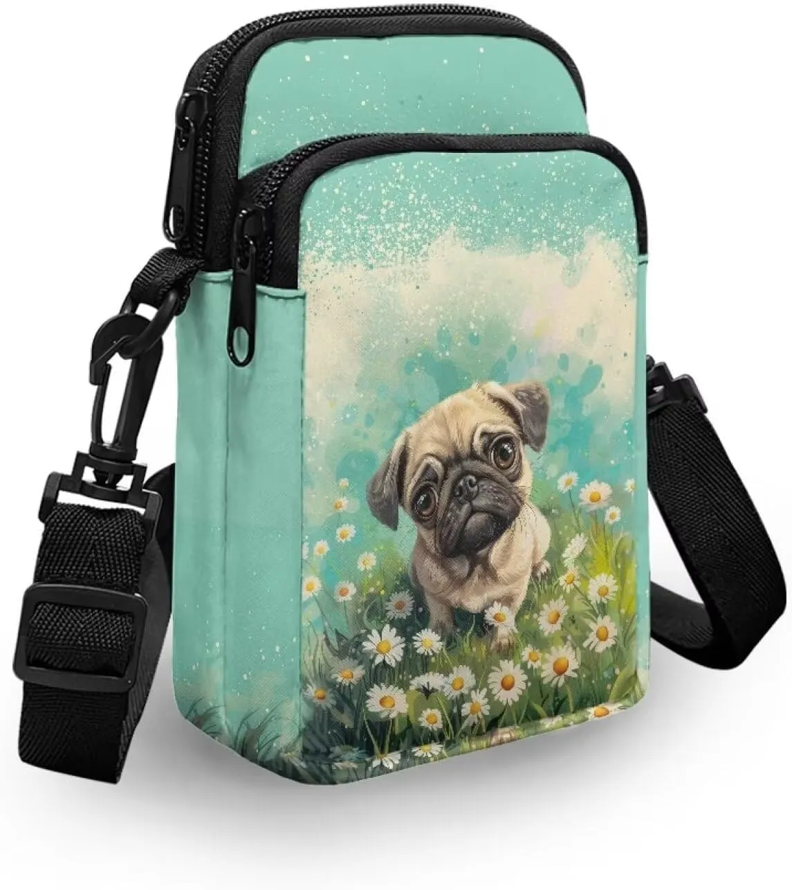 Crossbody Messenger Bag for Women Sling Bag for Men Chest Bag Shoulder Bag Portable Handbag for Travel