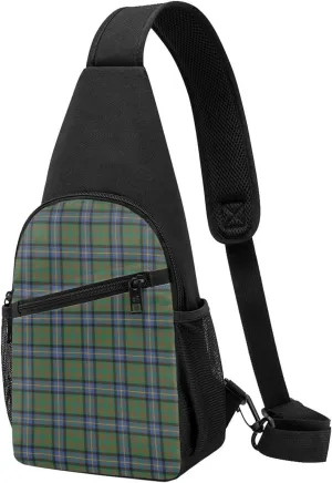 Crossbody Sling Backpack Cochrane Ancient Tartan Shoulder Chest Bag Daypack for Traveling Sport