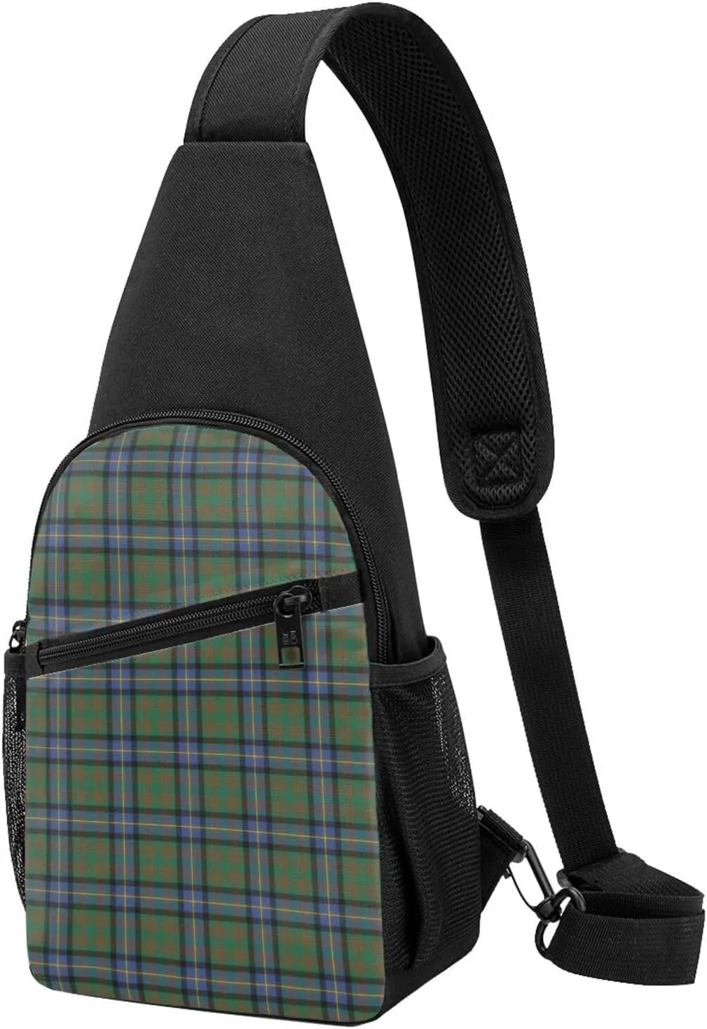 Crossbody Sling Backpack Cochrane Ancient Tartan Shoulder Chest Bag Daypack for Traveling Sport