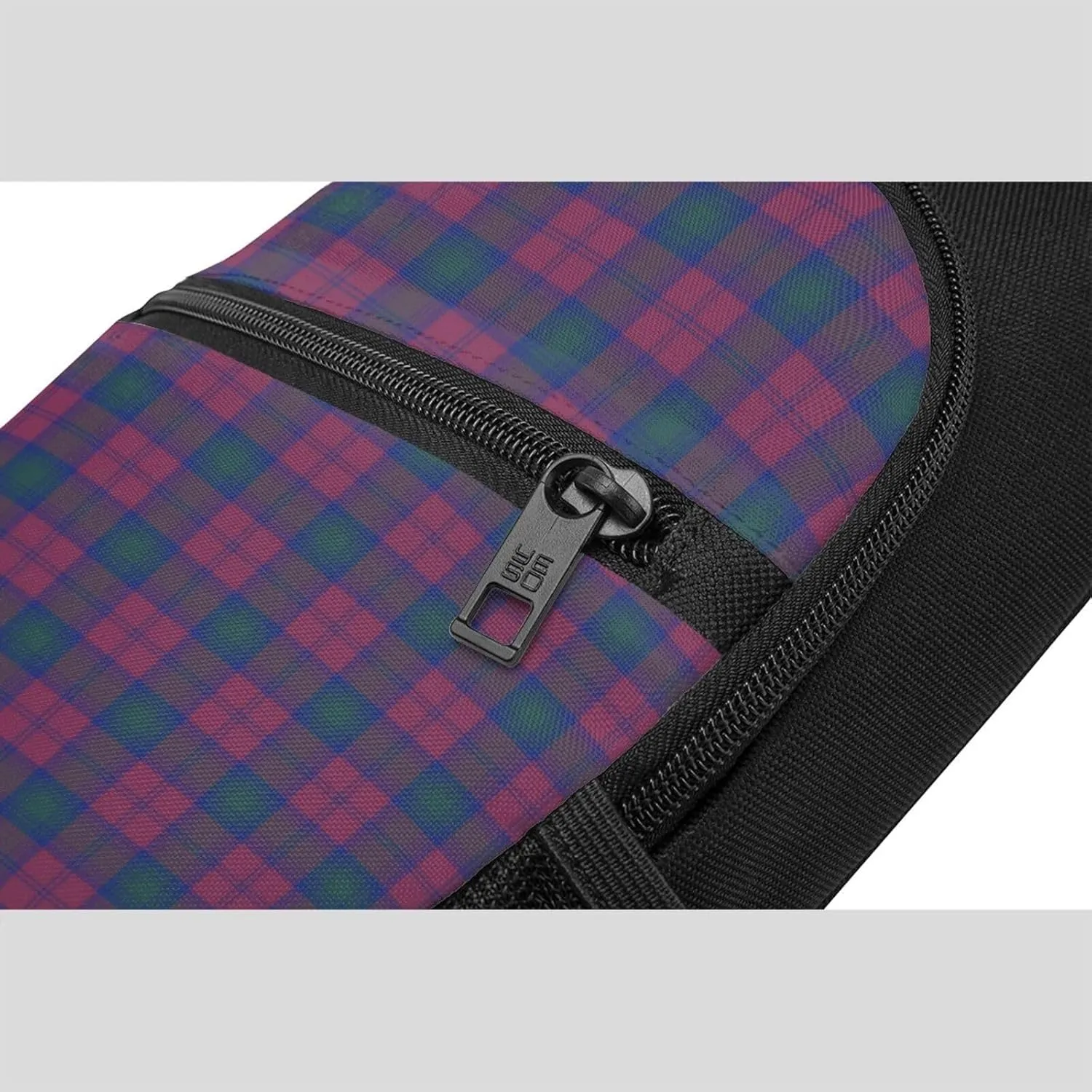 Crossbody Sling Backpack Lindsay Tartan Shoulder Chest Bag Daypack for Traveling Sport
