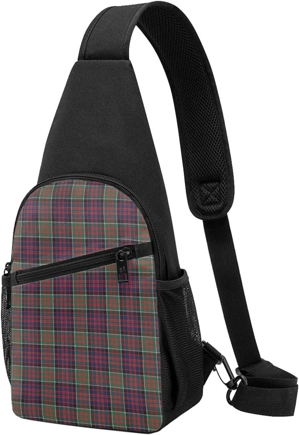 Crossbody Sling Backpack Macdonald Tartan Shoulder Chest Bag Daypack for Traveling Sport