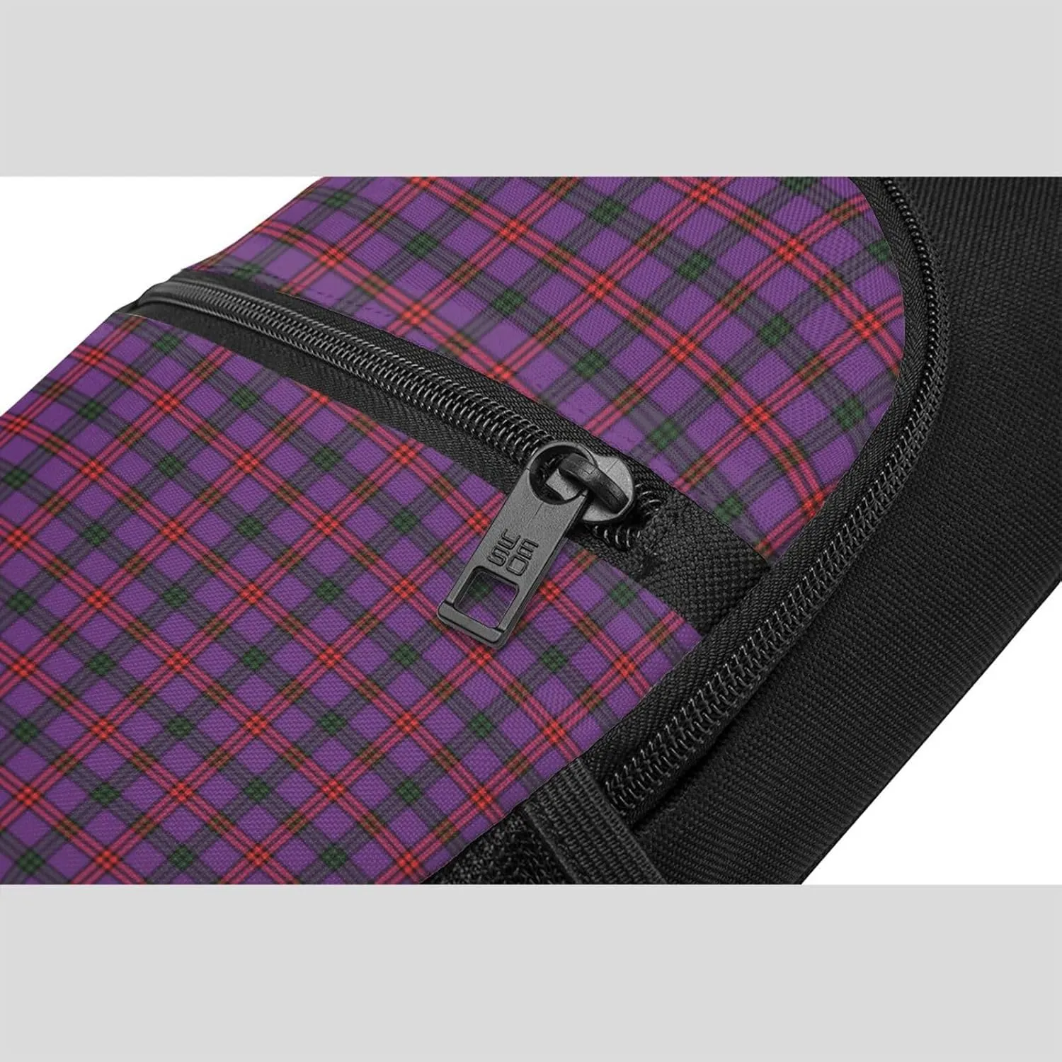 Crossbody Sling Backpack Montgomery Modern Tartan Shoulder Chest Bag Daypack for Traveling Sport
