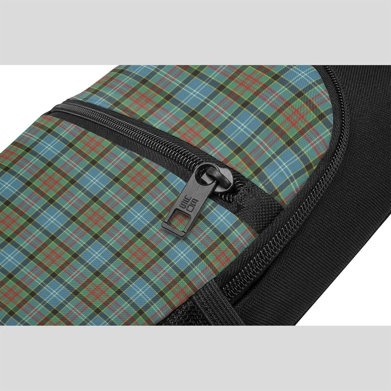 Crossbody Sling Backpack Paisley District Tartan Shoulder Chest Bag Daypack for Traveling Sport