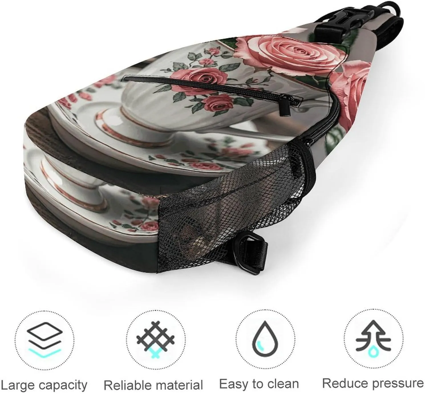 Crossbody Sling Bag Red Pandas Backpack Sling Bag Travel Hiking Chest Bag Shoulder Bag Daypack