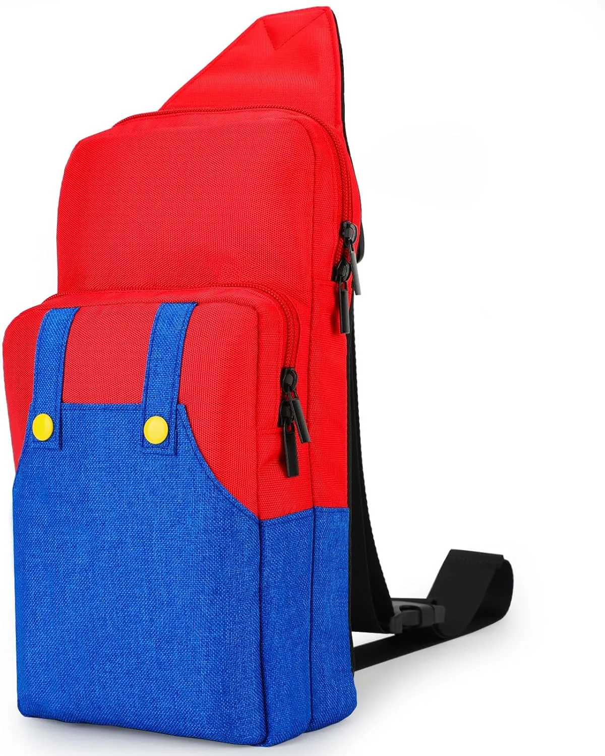 Cute Travel Bag for Nintendo Switch/Lite/OLED, Portable Small Sling Crossbody Shoulder Carrying Storage Backpack for NS Consolo, Charging Dock, Joy-Cons, Accessories for Men, Women