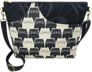 Danny K. Women's Tapestry Bag Shoulder Handbag, Large Zipper Purse Handmade in the USA