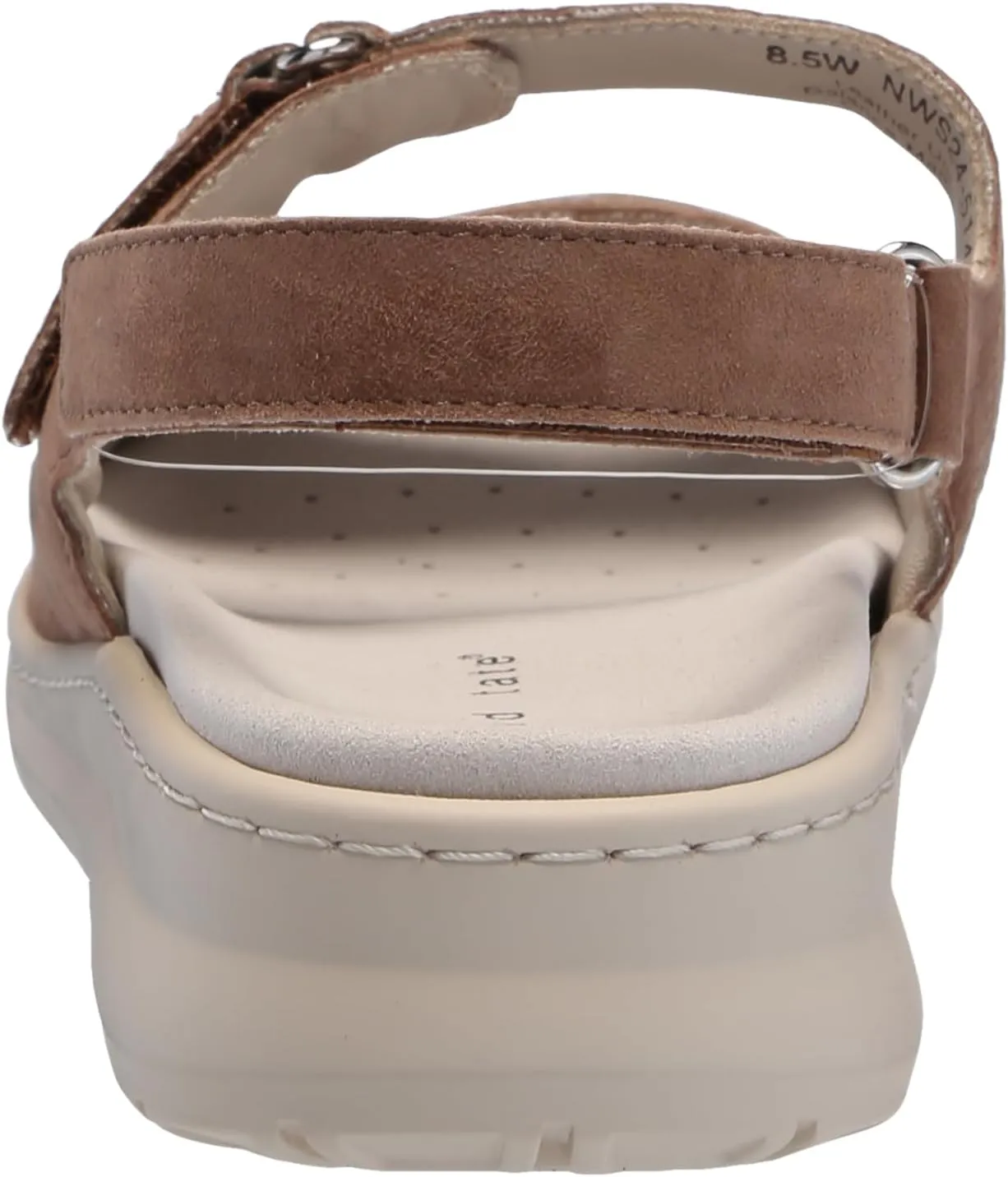 David Tate Womens Key Suede Peep Toe Slingback Sandals