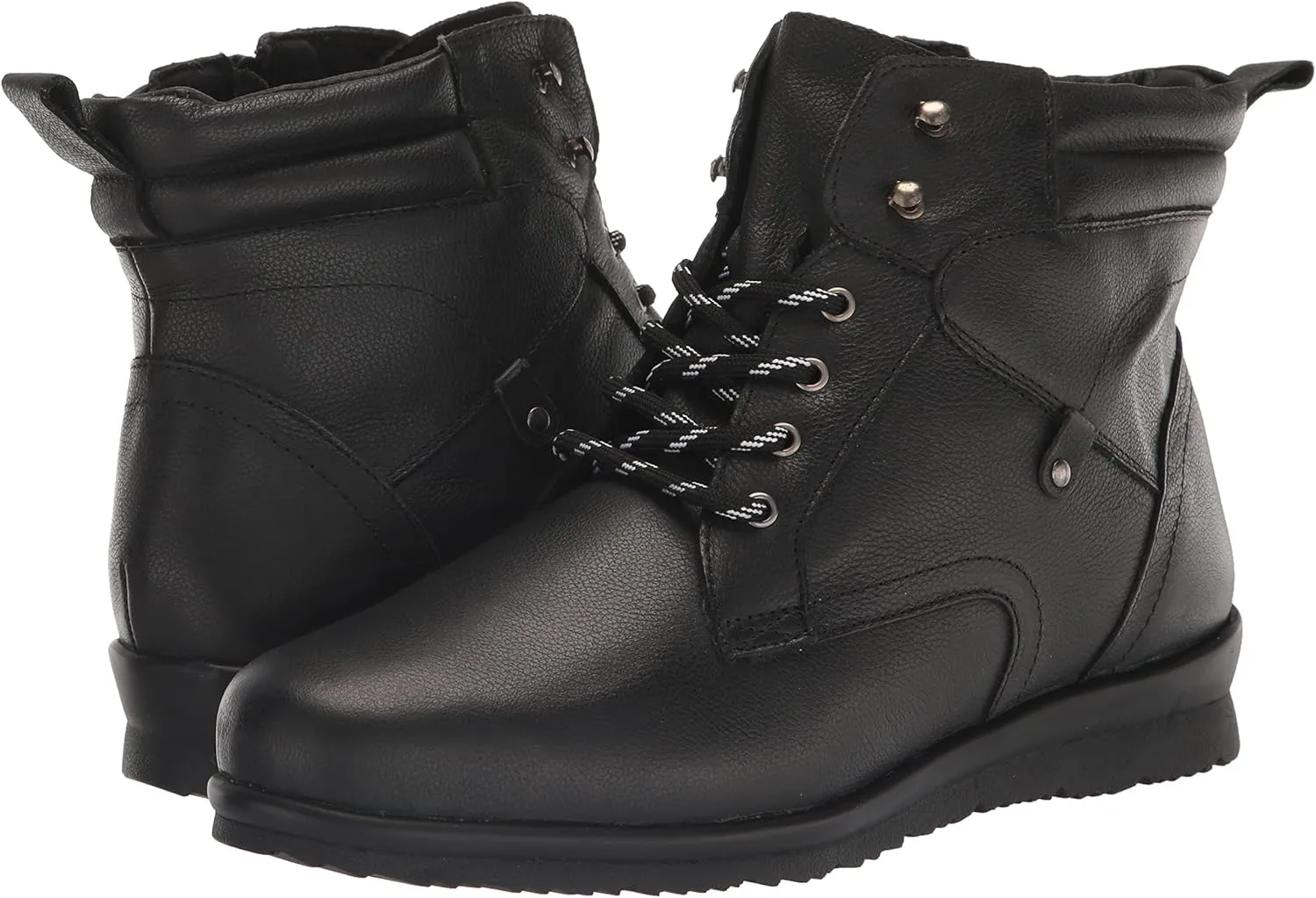 David Tate Womens Peak Leather Ankle Booties