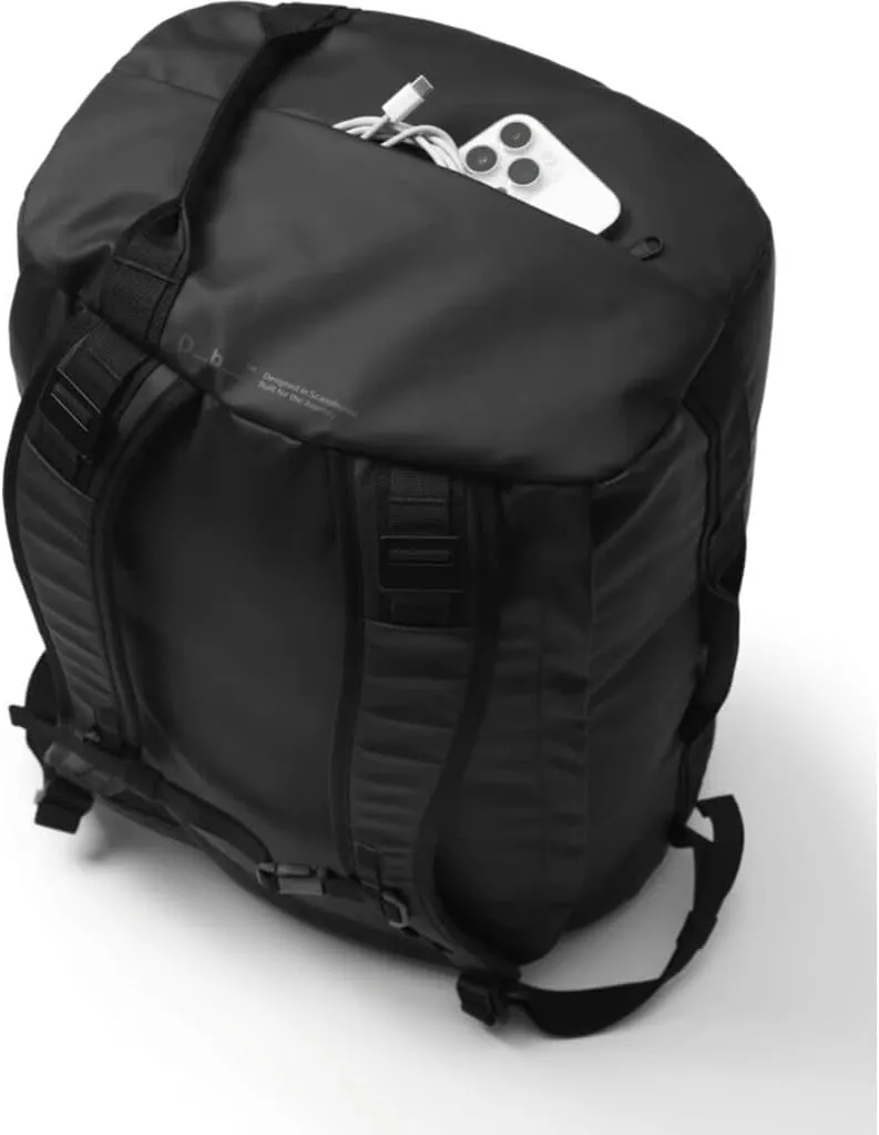 Db Journey Roamer Duffel Bag, Travel Duffel Backpack, Convertible Weekender with Ergonomic Straps for Comfort, Carry On with Roller Bag Hook Up System