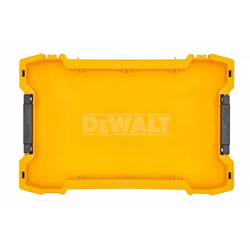 DeWalt 12.05 in. W X 2.36 in. H Shallow Tool Tray Polypropylene 1 compartments Black/Yellow