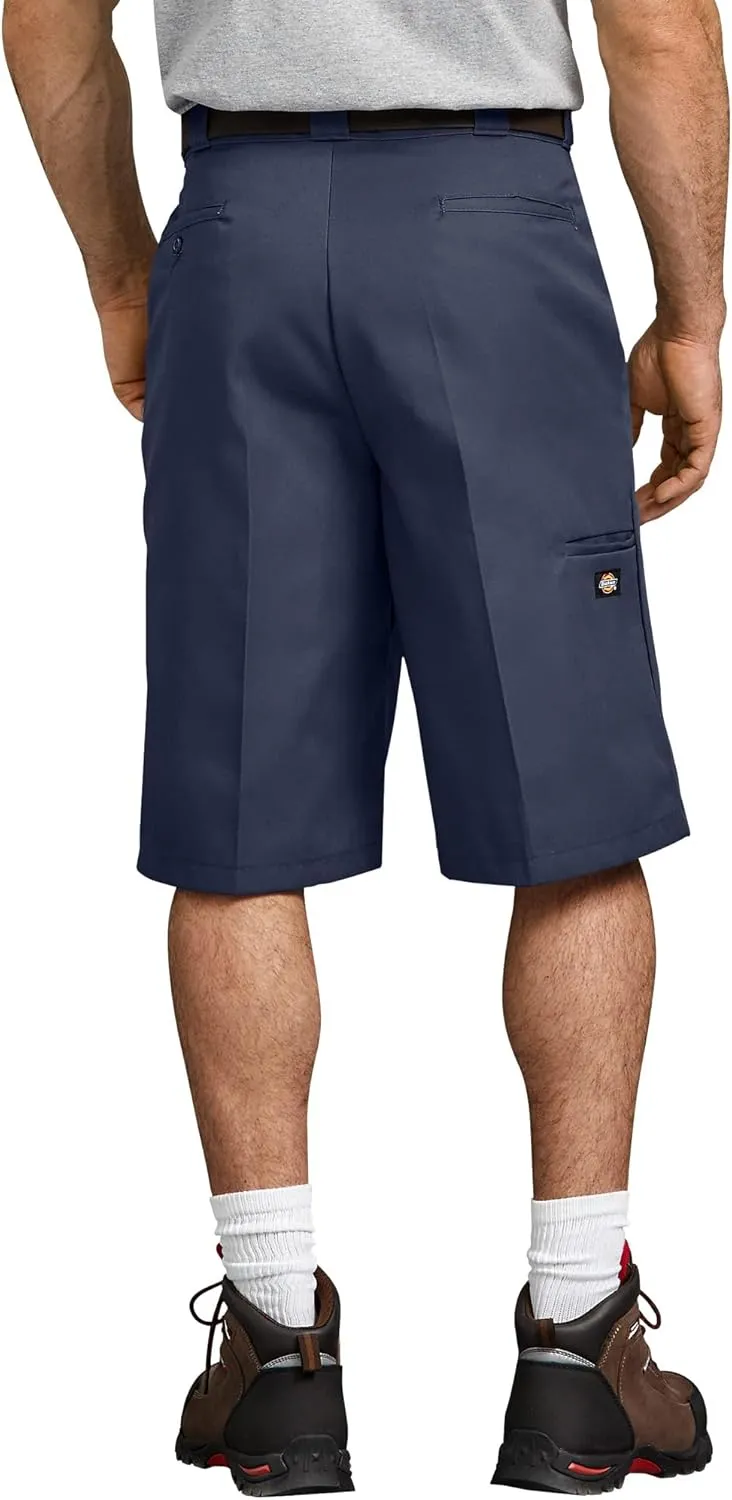 Dickies Men's 13 Inch Loose Fit Multi-Pocket Work Short