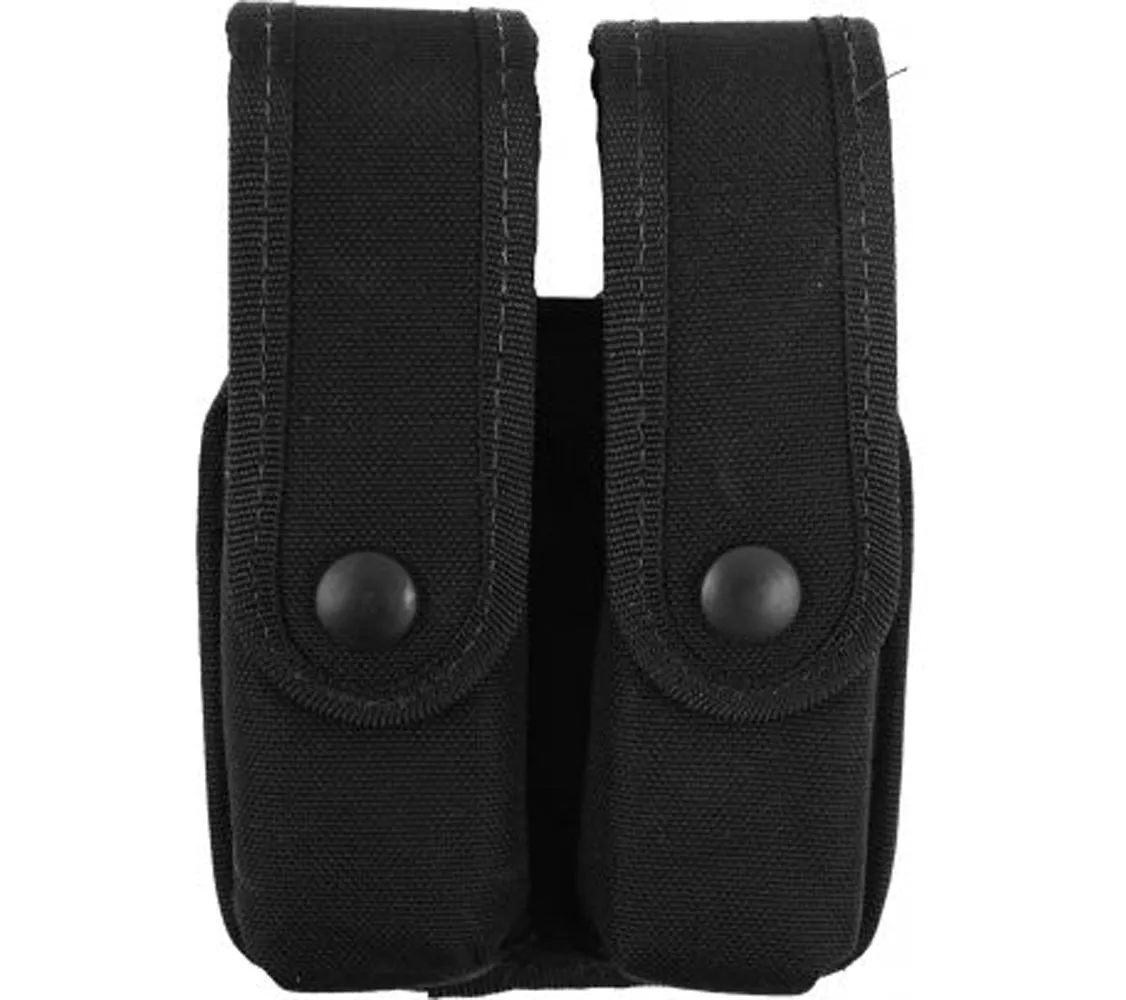 Double Pistol Mag Case-dbl Row Kodra Blk