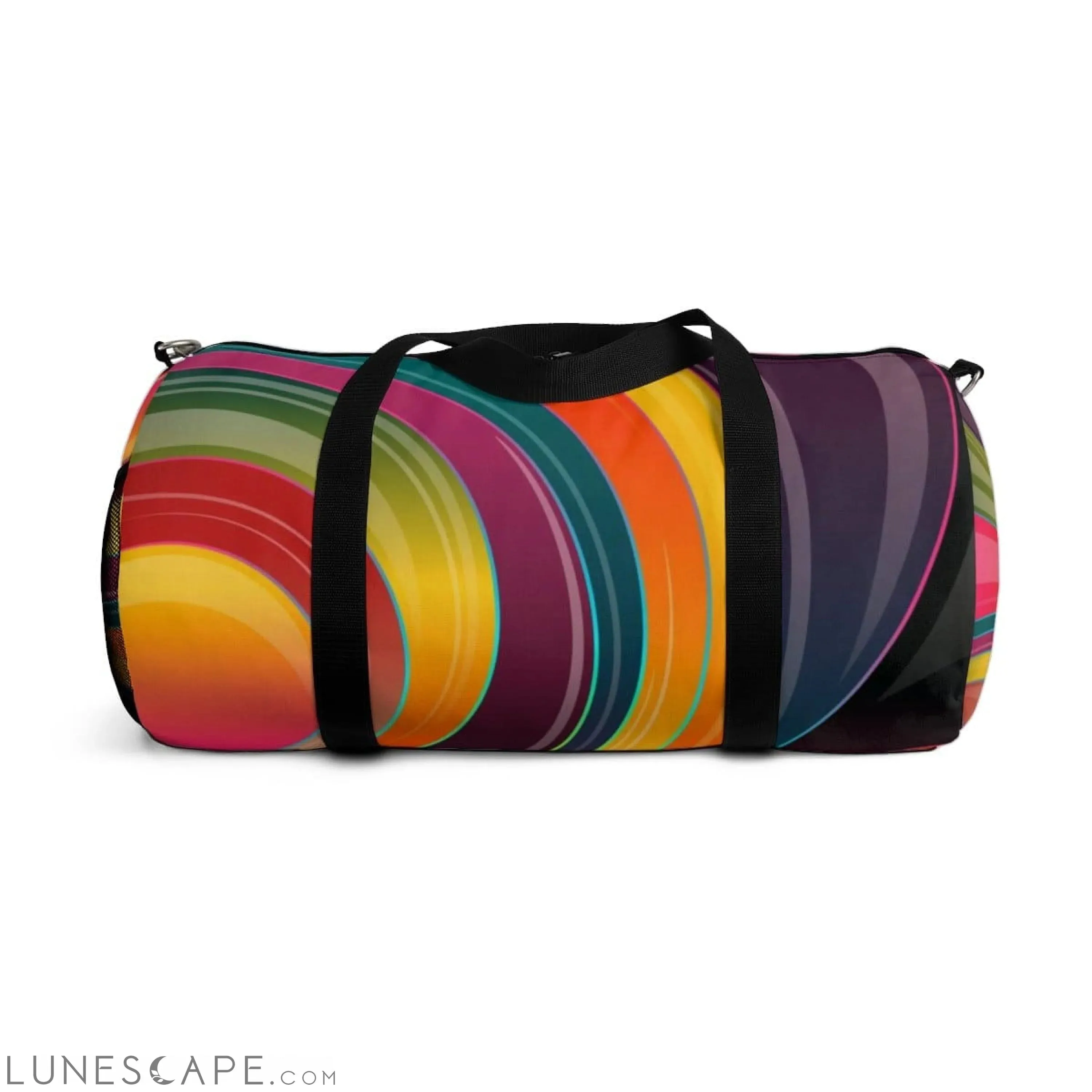 Duffel Bag - Carry on Luggage - Multicolor Swirl