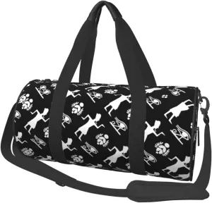 Duffel Bag Egyptian Eye Of Pharaoh Round Gym Bag For Men Women Duffle Bag Lightweight For Travel Sports