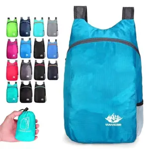 Durable Attractive Folding Portable Storage Waterproof Backpacks