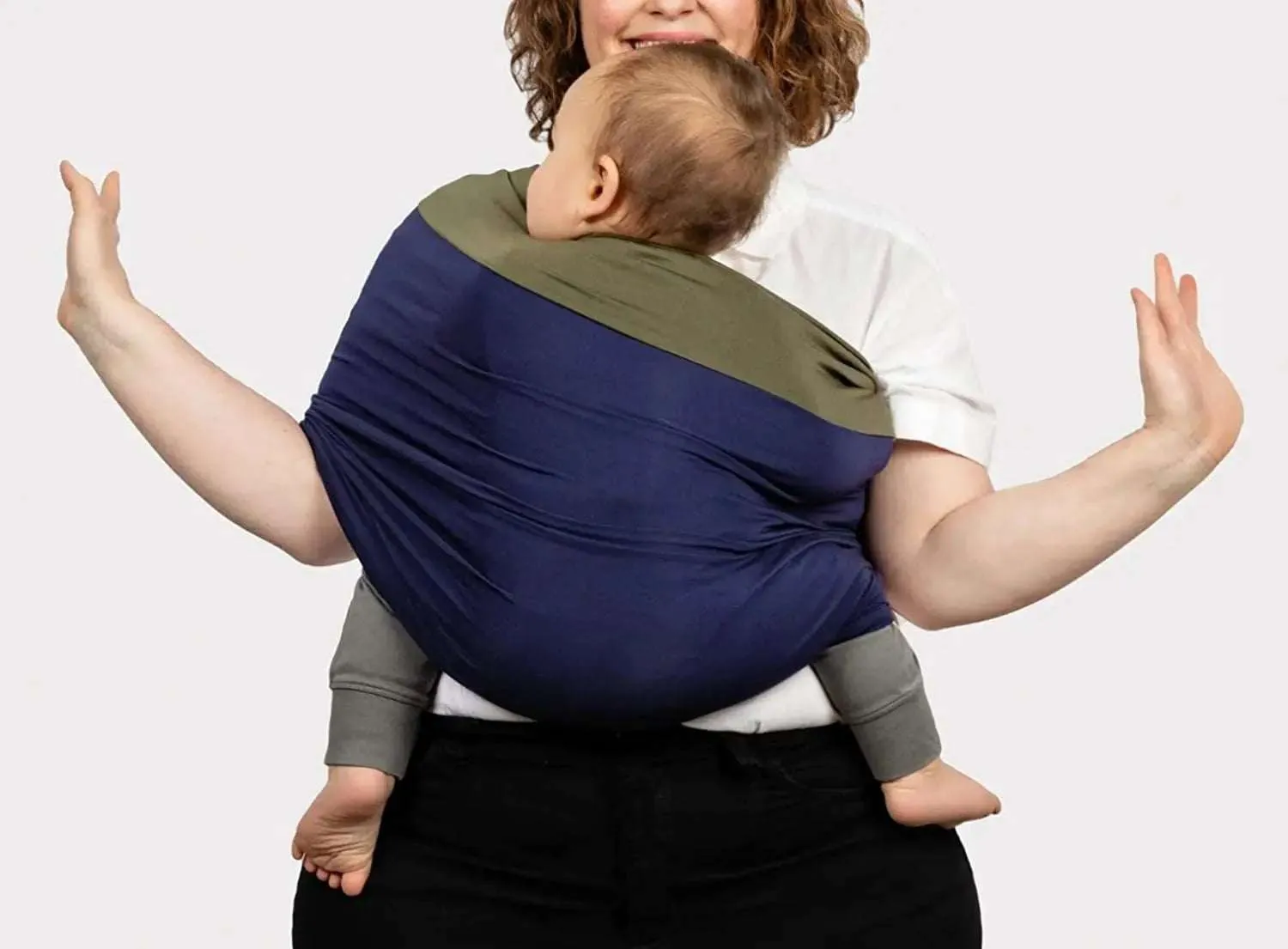 Easy-to-Wear Baby Carrier Sling | Newborn Chest Carrier for Bonding Moms and Babies