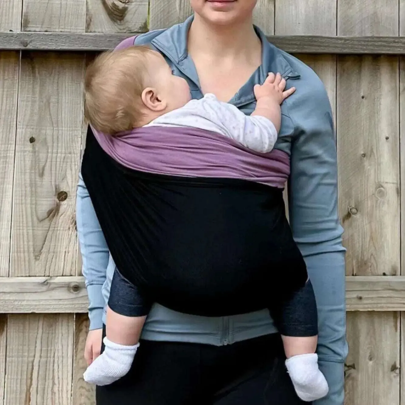 Easy-to-Wear Baby Carrier Sling | Newborn Chest Carrier for Bonding Moms and Babies