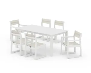 EDGE Sling 7-Piece Parsons Dining Set