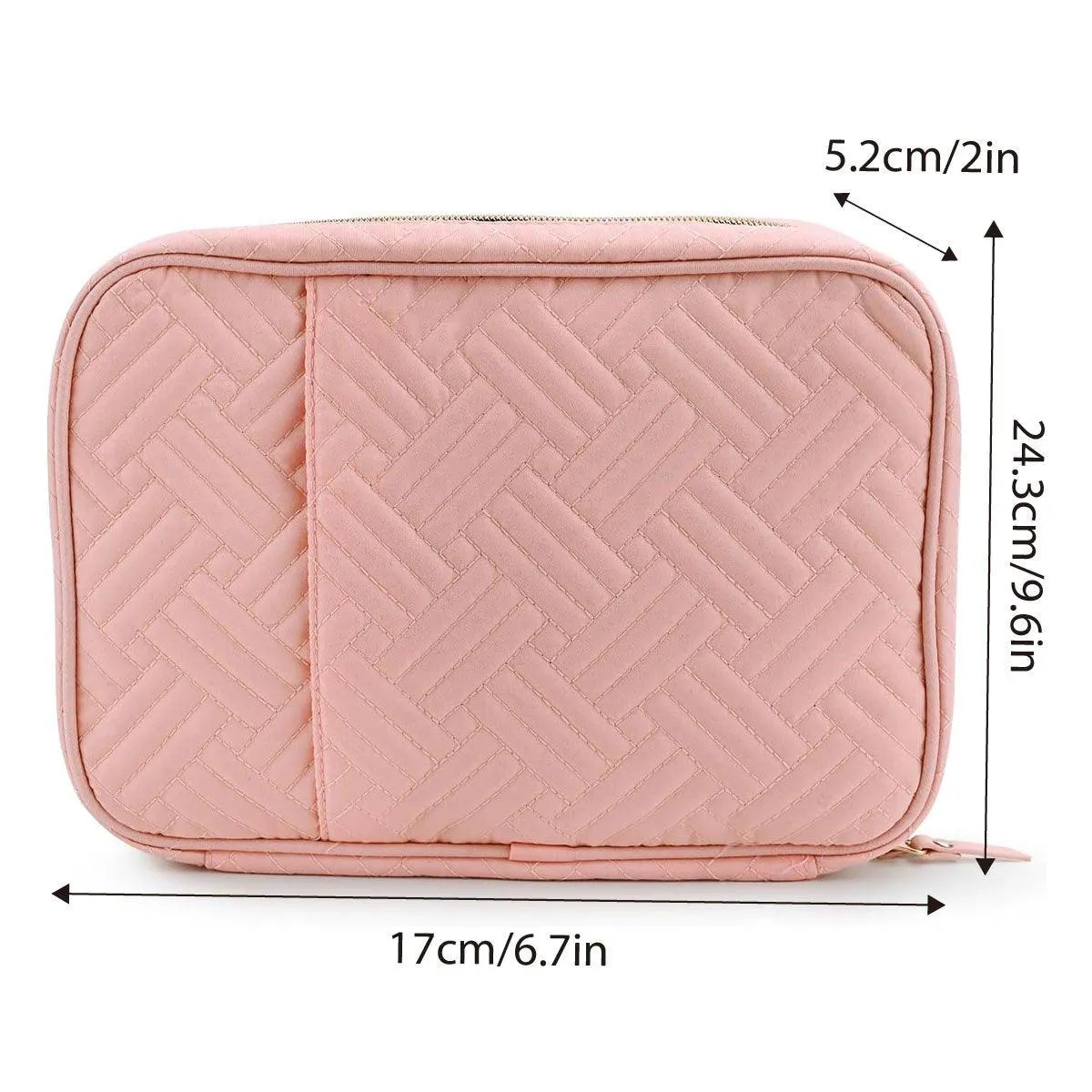 Elegant Travel Jewellery Organiser Portable Clutch Bag Storage Case for Women