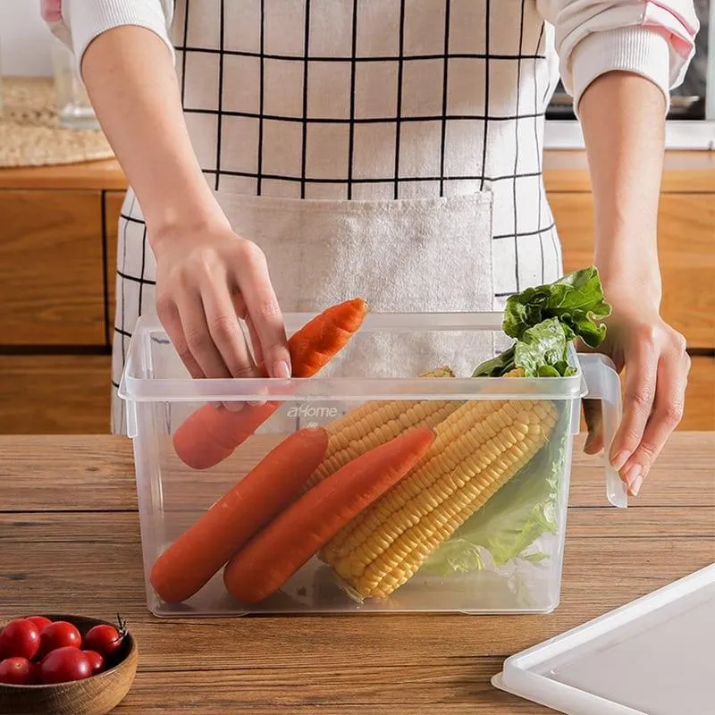 Ergonomic Design Refrigerator Storage Box