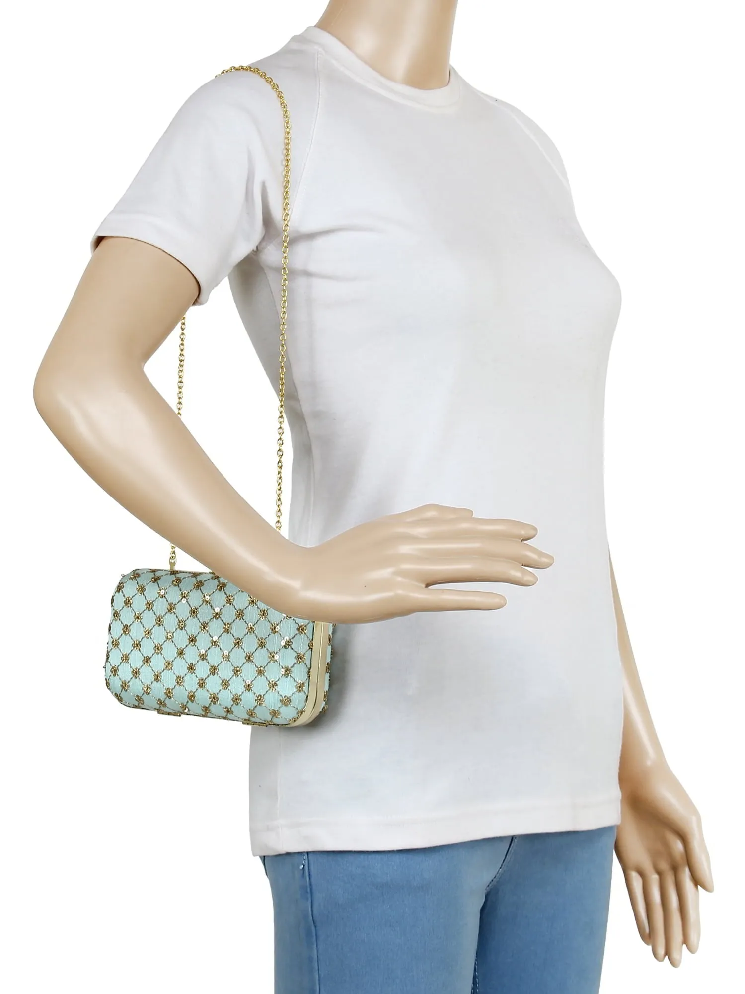 Ethnique Embroidered Party Clutch