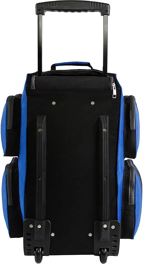 Fila 22" Lightweight Carry On Rolling Duffel Bag, Blue, One Size