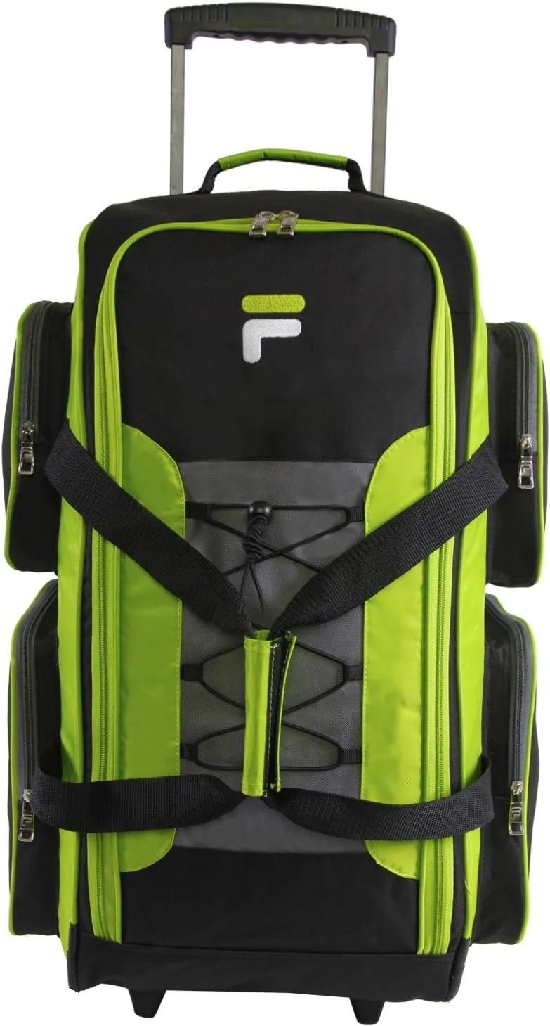 Fila 26" Lightweight Rolling Duffel Bag