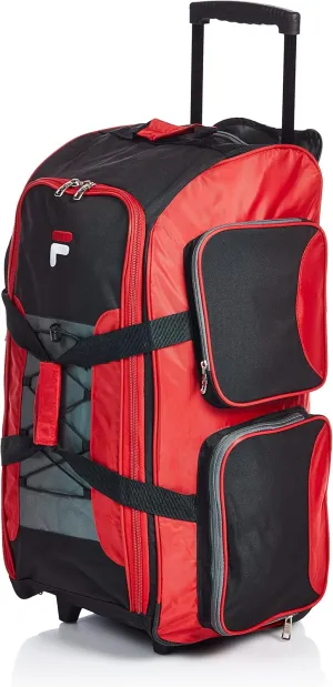 Fila 26" Lightweight Rolling Duffel Bag